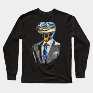 Suited Serpent Long Sleeve T-Shirt